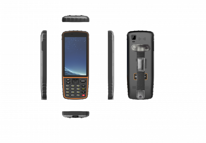 IP67 Android PDA avec l'écran tactile de 5 pouces/unité centrale de traitement MSM8940/WiFi 4G/8000mAh batterie qui tient l'affiche/QC3.0 pour le travail extérieur 0